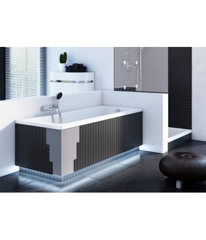 Verkleidung Styropor LED universell Rechteck Badewanne 1.041LED