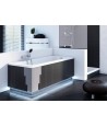 Verkleidung Styropor LED universell Eckbadewanne 1.040LED