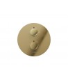 Duschsystem Unterputz Armatur Set LUGO Gold Thermostatisch