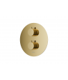 Duschsystem Unterputz Armatur Set LUGO Gold Thermostatisch