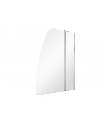 Badewannenabtrennung 2-teilig 120x145 AVIS Glas 6 mm