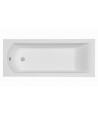 RECHTECK BADEWANNE SLIM 180x80 SHEA Ablaufgarnitur + Füße GRATIS !