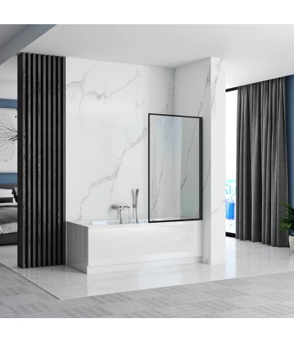 Badewannenabtrennung 1-teilig 70x140 LAGOS Glas 5 mm