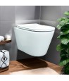WC-Toilette SLIM Soft-Close MILOS Weiß