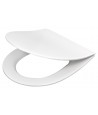 WC-Toilette SLIM Soft-Close PEONIA Weiß