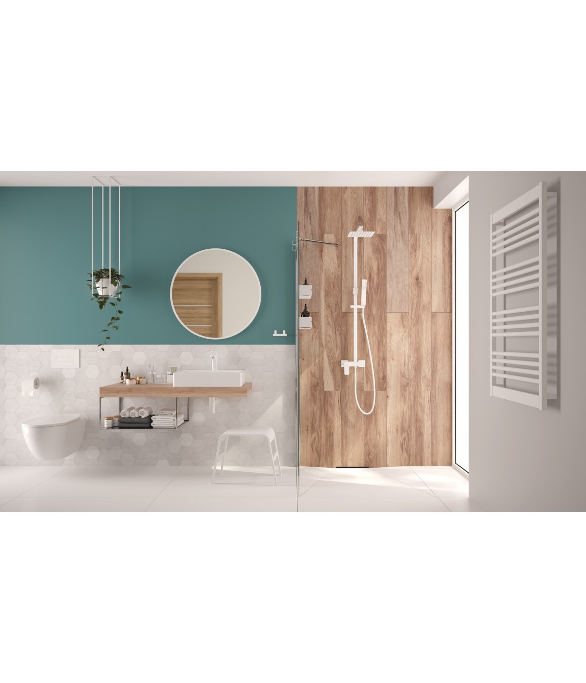 WC-Toilette SLIM Soft-Close PEONIA Weiß