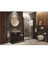 WC-Toilette SLIM Soft-Close PEONIA Weiß