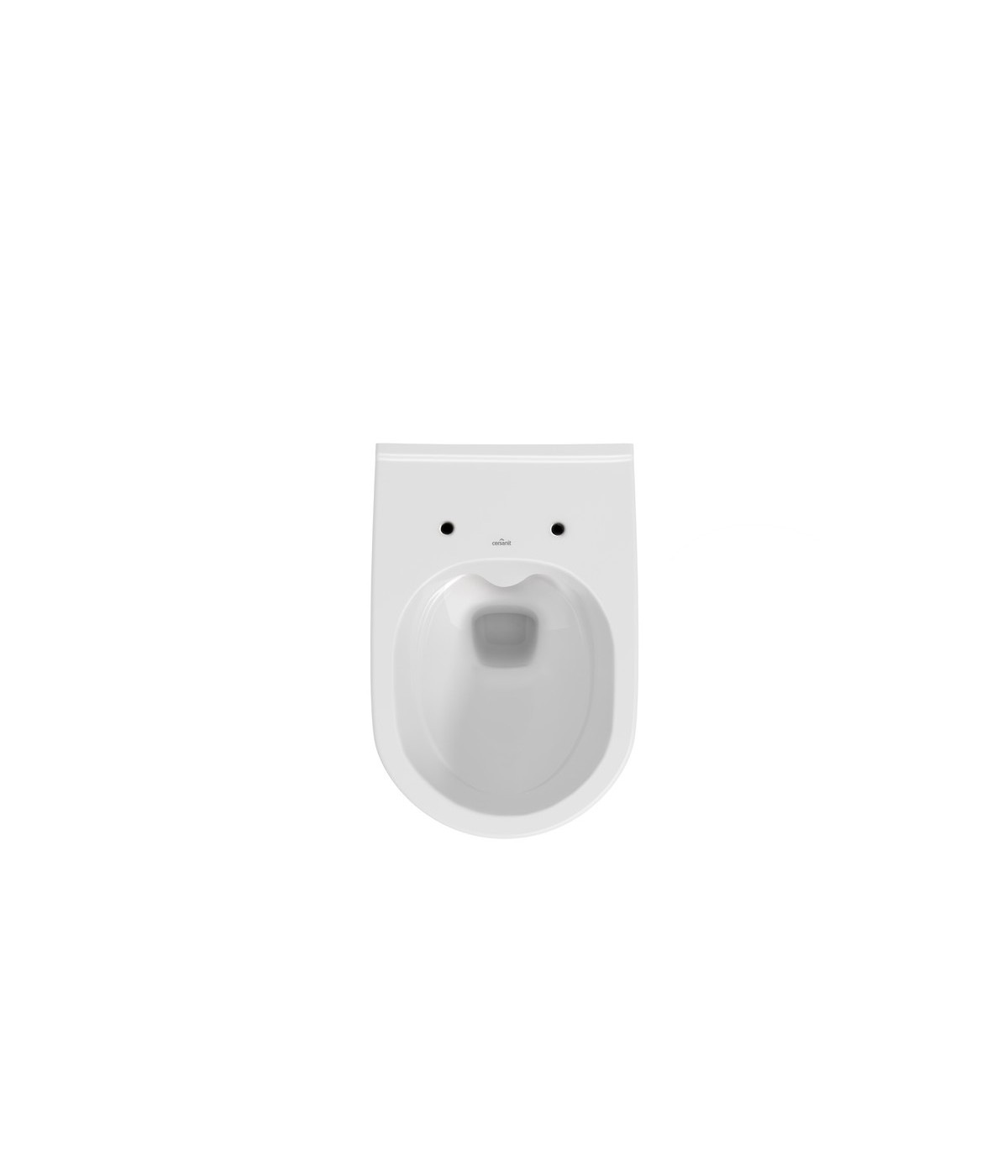 WC-Toilette SLIM Soft-Close CITY-CLEANON Weiß