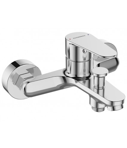 Badewannenarmatur FRESNO Chrom Badarmatur Wannenbatterie