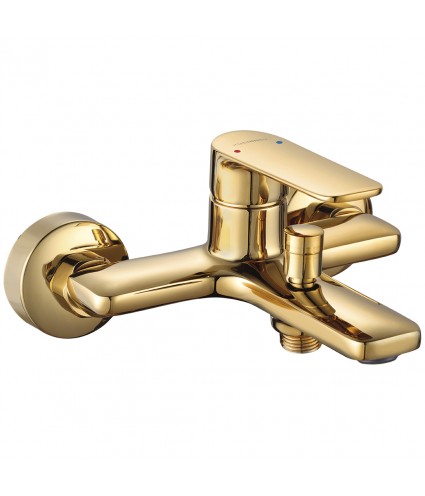 Badewannenarmatur GAVA Gold Badarmatur Wannenbatterie