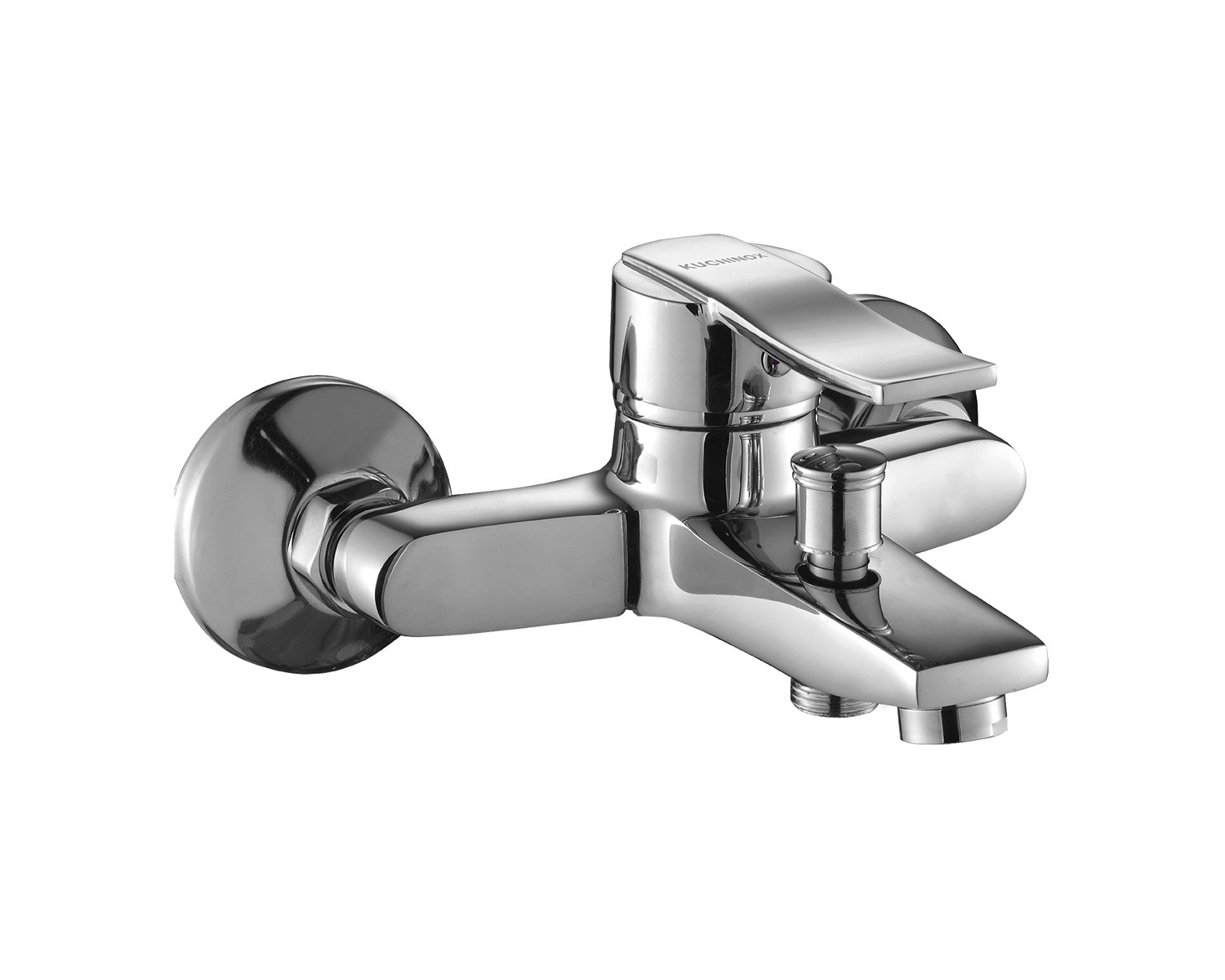 Badewannenarmatur MADERA Chrom Badarmatur Wannenbatterie