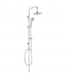 Regendusche HIROSS Schwarz Handbrause, Duschsystem