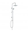 Regendusche HIROSS Schwarz Handbrause, Duschsystem