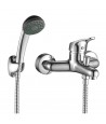 Badewannenarmatur ORIS Chrom Badarmatur Wannenbatterie Komplette Set
