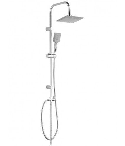 Regendusche LIMOS Chrom Handbrause, Duschsystem
