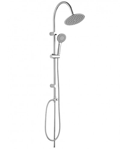 Regendusche ONDO Chrom Handbrause, Duschsystem