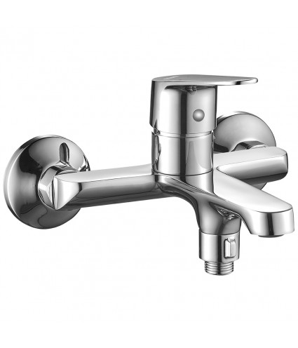 Badewannenarmatur SAGRA Chrom Badarmatur Wannenbatterie
