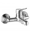 Badewannenarmatur STILO Chrom Badarmatur Wannenbatterie Komplette Set