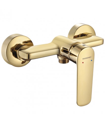 Brausearmatur GAVA Gold Badarmatur Duschbatterie