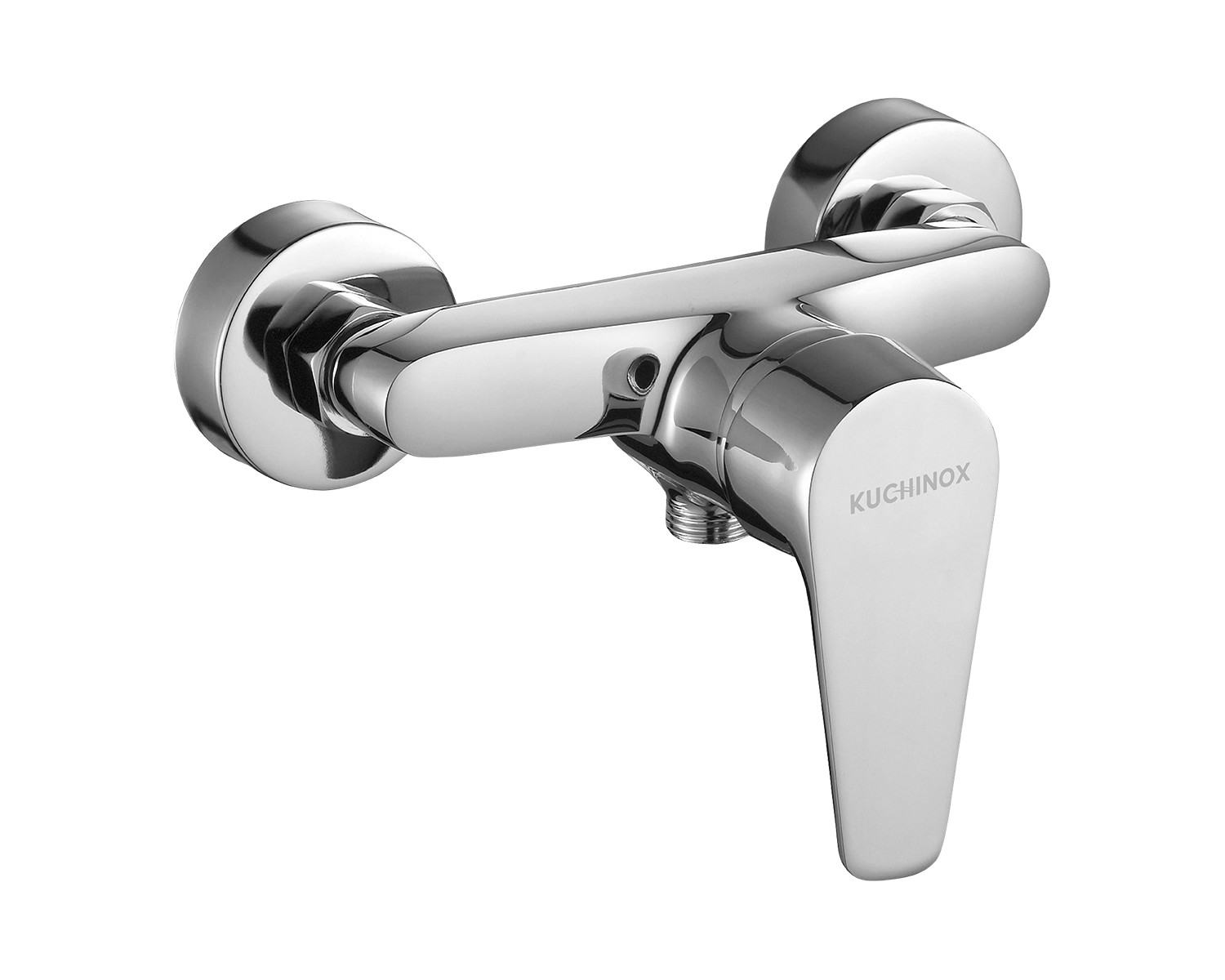 Brausearmatur LUGA Chrom Badarmatur Duschbatterie