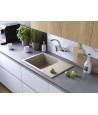 Küchenarmatur Wandmontage VILAVA Chrom Küchenmischer