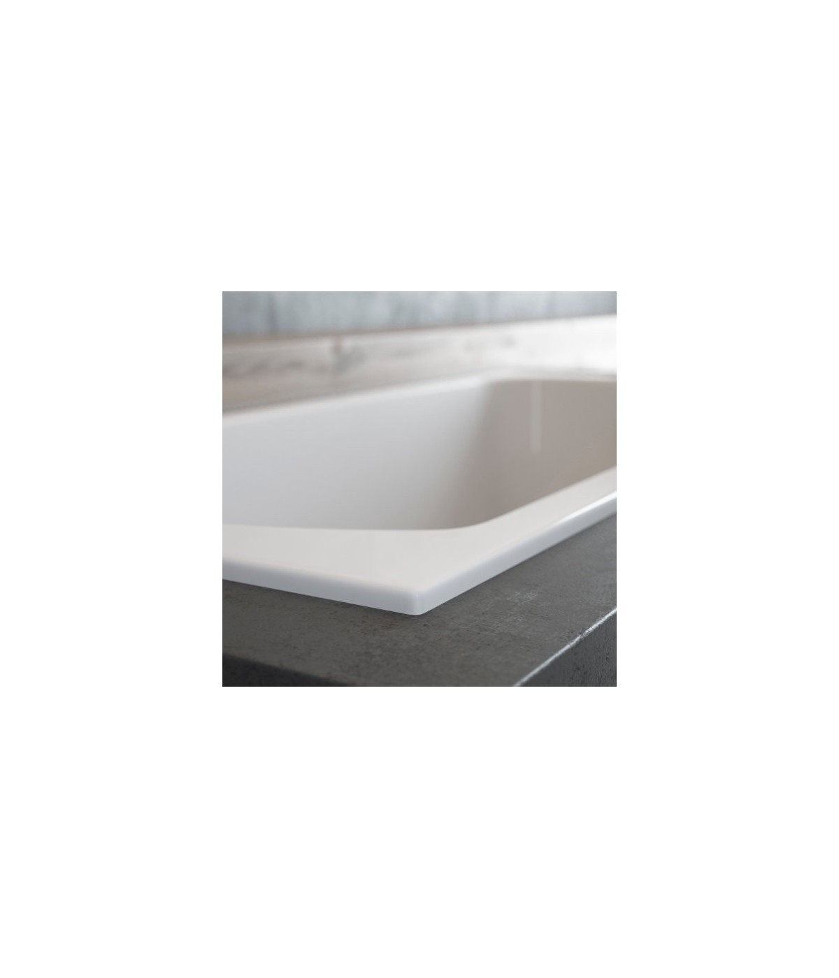 ECKBADEWANNE SLIM 150x75 LINKS AVITA Ablaufgarnitur + Füße GRATIS !