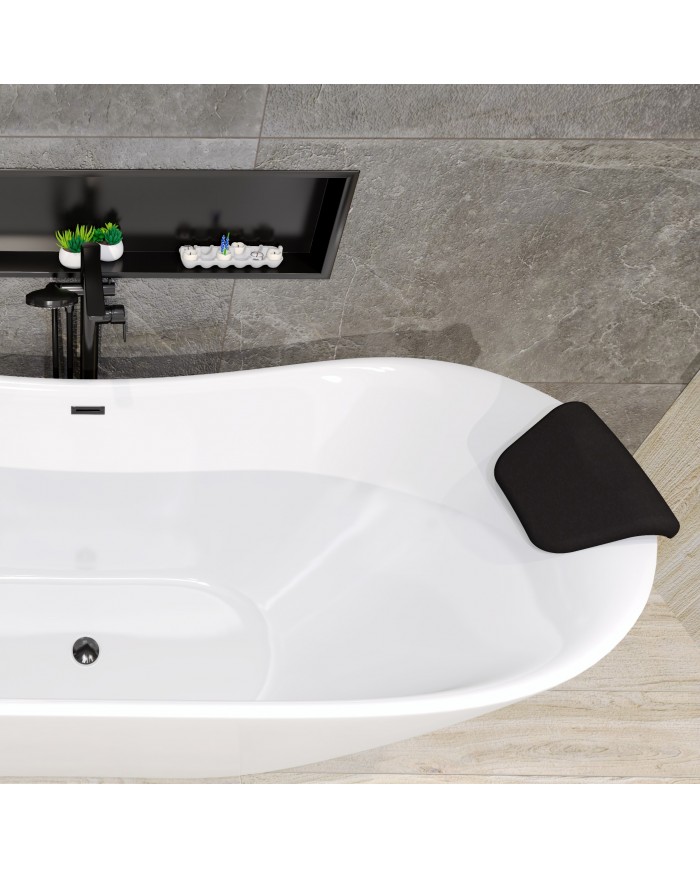 Kopfstütze KODI für Badewanne in Schwarz