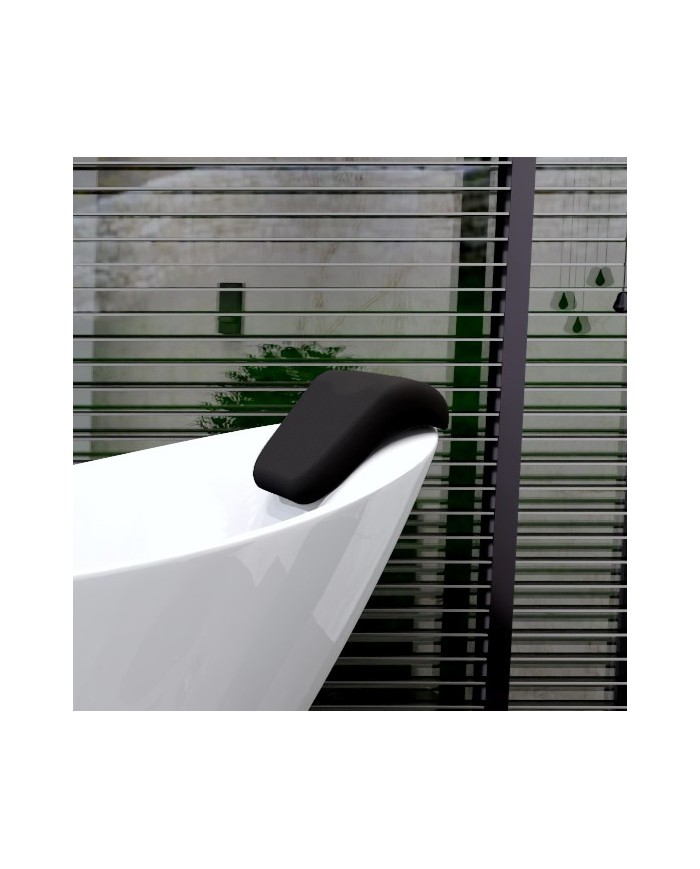 Kopfstütze KODI für Badewanne in Schwarz