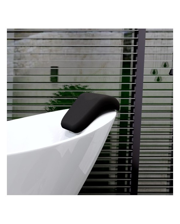Kopfstütze KODI für Badewanne in Schwarz