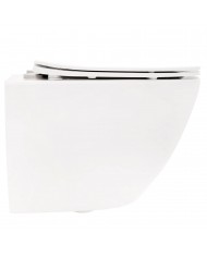 WC-Toilette SLIM Soft-Close DESNA Weiß