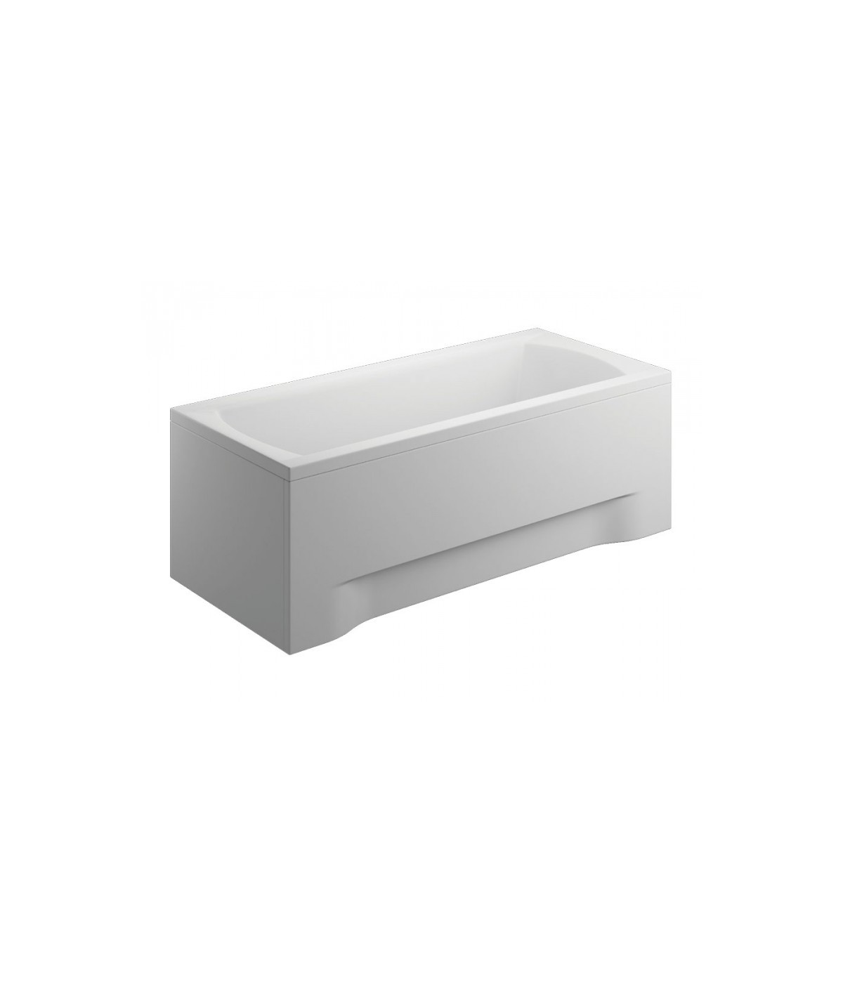 RECHTECK BADEWANNE 170x75 INES Ablaufgarnitur + Füße GRATIS !