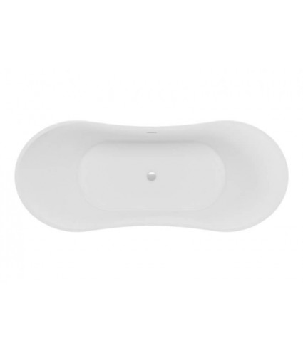 Freistehende Badewanne 180x80 ABI Weiß Ablaufgarnitur GRATIS!