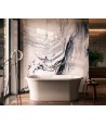 Freistehende Badewanne 150x75 AMONA Schwarz Matt Ablaufgarnitur GRATIS!