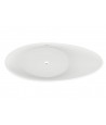 Freistehende Badewanne 180x80 ZOE Weiß Ablaufgarnitur GRATIS!