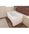 RECHTECK BADEWANNE 120x70 CAPRI Ablaufgarnitur + Füße GRATIS !