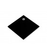 DUSCHWANNE QUADRATISCH 90x90 GEOSA SCHWARZ Ablaufgarnitur GRATIS !