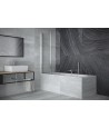 Badewannenabtrennung 1-teilig 70x140 PRIME 1 Glas 5 mm