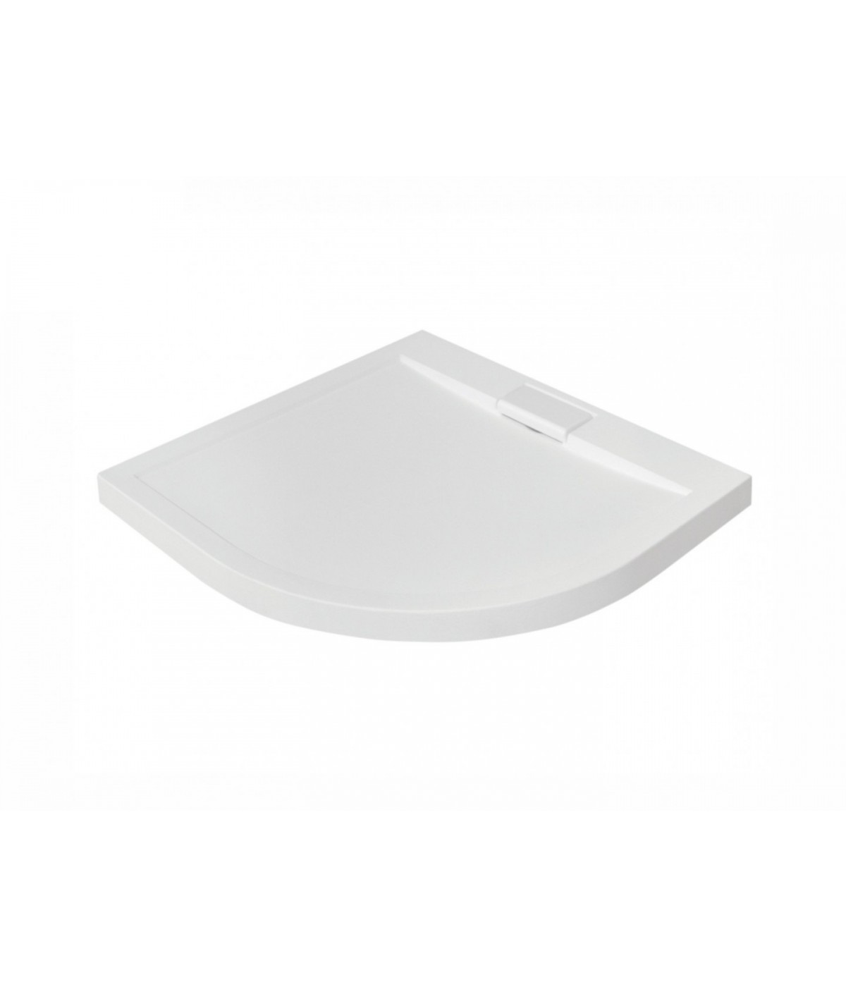 DUSCHWANNE VIERTELKREIS 80x80x4.5 AXIM Ablaufgarnitur GRATIS !