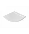 DUSCHWANNE VIERTELKREIS 80x80x4.5 AXIM Ablaufgarnitur GRATIS !