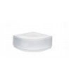 DUSCHWANNE VIERTELKREIS 90x90x24 DIPER I Ablaufgarnitur GRATIS !