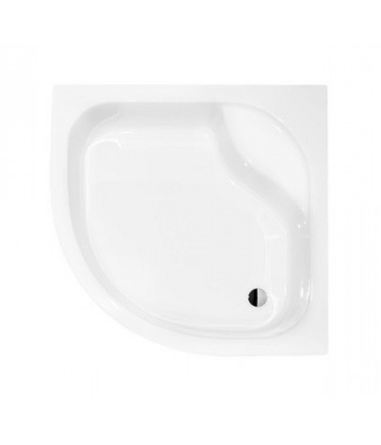 DUSCHWANNE VIERTELKREIS 90x90x24 DIPER I Ablaufgarnitur GRATIS !