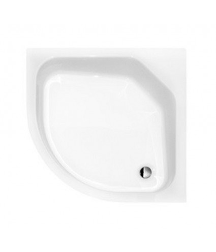 DUSCHWANNE VIERTELKREIS 90x90x15 DIPER II Ablaufgarnitur GRATIS !