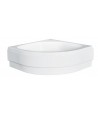 DUSCHWANNE VIERTELKREIS 90x90x15 DIPER II Ablaufgarnitur GRATIS !