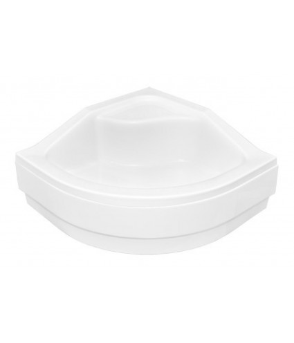 DUSCHWANNE VIERTELKREIS 80x80x15 OLIVER I Ablaufgarnitur GRATIS !