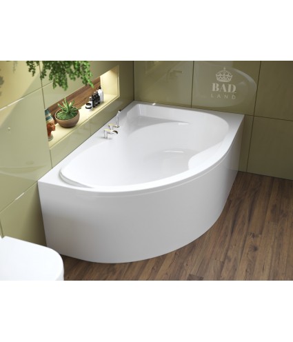 ECKBADEWANNE 170x110 RECHTS DORA Ablaufgarnitur + Füße GRATIS !