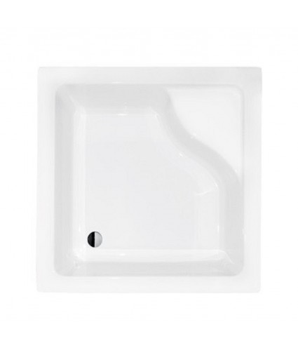 DUSCHWANNE QUADRATISCH 80x80 IGOR Ablaufgarnitur + Füße GRATIS !