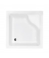 DUSCHWANNE QUADRATISCH 80x80 IGOR Ablaufgarnitur + Füße GRATIS !