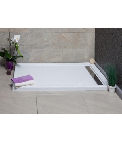 DUSCHWANNE RECHTECK 120x90x3 WEST Acryl Ablaufgarnitur GRATIS !