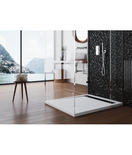 DUSCHWANNE RECHTECK 110x90 WEST NEW Acryl Ablaufgarnitur GRATIS !