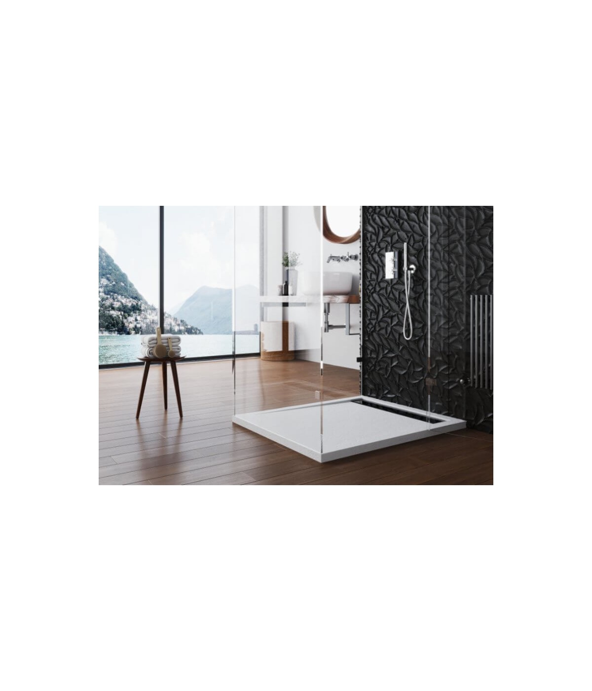 DUSCHWANNE RECHTECK 120x100 WEST NEW Acryl Ablaufgarnitur GRATIS !